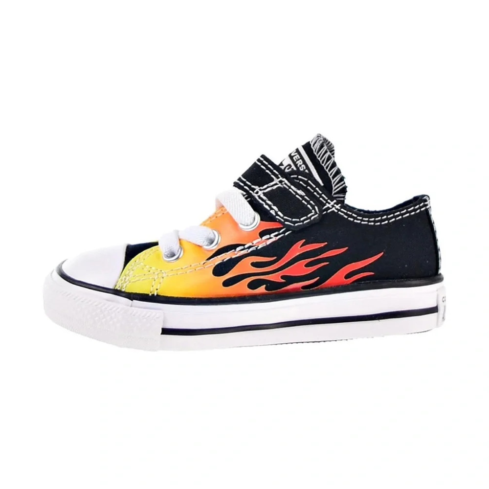 Converse All Star Infant Flames Sneakers Size 5,6 NIB
